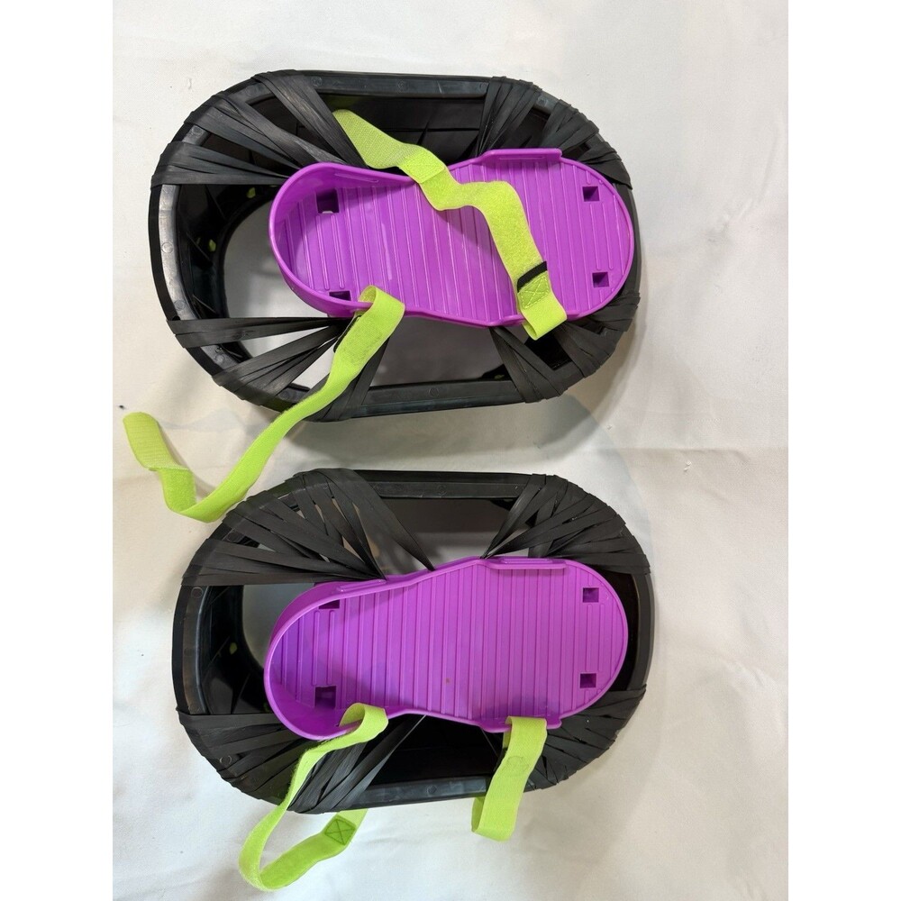 Vintage Big Time Toys Moon Shoes 1990s Nickelodeon Antigravity Trampoline Boots
